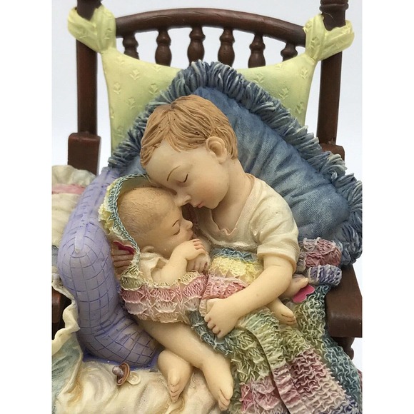 Mama Says Babies Are Fresh From Heaven Boy Figure Kathy Andrews Fincher 55080 - Picture 2 of 7